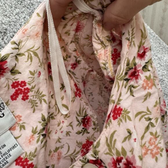 Vintage 90s Y2K Fashion Bug Maxi Dress 18 Romantic Floral Cottagecore Soft Girl - Picture 7 of 10